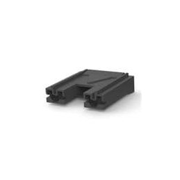 10 pcs : 176498-2 - Terminals 187 POSITIVE LOCK REC 2P BLACK