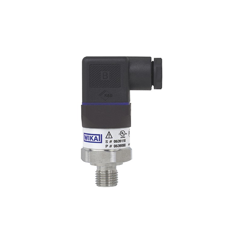 1 pcs - WIKA S-20 Series Pressure Sensor, 0bar Min, 10bar Max, Analogue Output