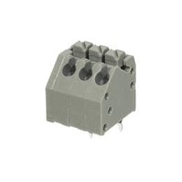 10 pcs : TBL002A-350-03GY-2GY - Fixed Terminal Blocks Terminal block, screwless, 3.50, 45, 3 poles, cool gray