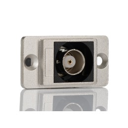 1 pcs - RS PRO, jack Panel Mount BNC Connector, 50Ω, Cable Termination, Straight Body