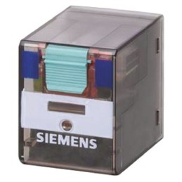 1 pcs - Siemens Plug In Power Relay, 115V ac Coil, 6A Switching Current, 4PDT