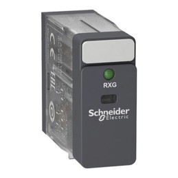 1 pcs - Schneider Electric Plug In Power Relay, 220V ac Coil, DPST-C/O