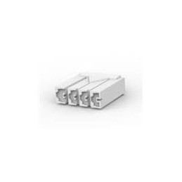10 pcs : 174513-1 - Terminals 187 POSITIVE REC HSG 4P