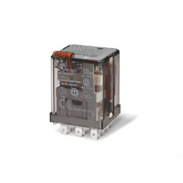 1 pcs - Finder Plug-In Mount Power Relay, 24V dc Coil, 16A Switching Current