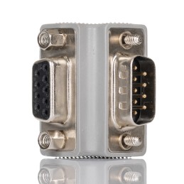 1 pcs - StarTech.com D Sub Adapter Male 9 Way D-Sub to Female 9 Way D-Sub