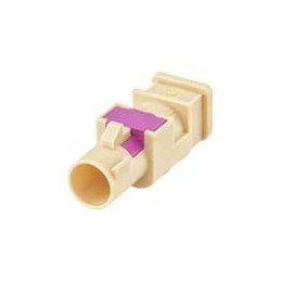10 pcs : 59Z064-000I - RF Connector Accessories Plastic housing Plug Straight I Beige
