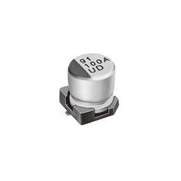 10 pcs : UUD1V221MNS1GS - Aluminium Electrolytic Capacitors - SMD 220uF 35V 20% AEC-Q200