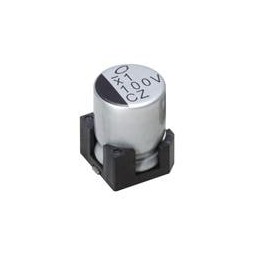 10 pcs : UCZ1C101MCS6GS - Aluminium Electrolytic Capacitors - SMD 100uF 16 Volts 20% AEC-Q200