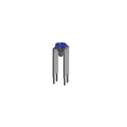 10 pcs : 7697-5 - Terminals SCREW TERMINAL BLUE
