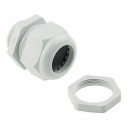 1 Box of 3 - SIB SIB-TEC Series Grey PA 6 Cable Gland, M32 Thread, 14mm Min, 25mm Max, IP68