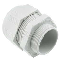 1 Box of 3 - SIB SIB-TEC Series Grey PA 6 Cable Gland, M32 Thread, 14mm Min, 25mm Max, IP68