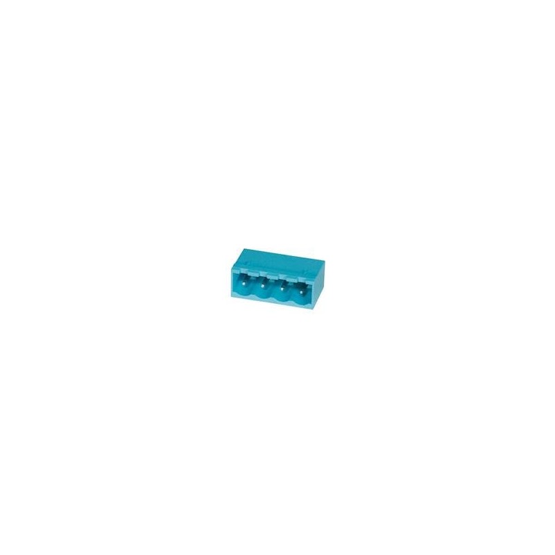 10 pcs : TBP01R1-508-04BE - Pluggable Terminal Blocks Terminal block, pluggable, 5.08, receptical, 4 pole, blue