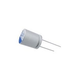 10 pcs : A755MS158M0EAAE013 - Aluminium Organic Polymer Capacitors 2.5V 1500uF RAD 5KHr ESR13 mOhms