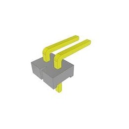 10 pcs : HFWJ-02-02-T-S-RA - Power to the Board .156' High-Temp Power Terminal Strip