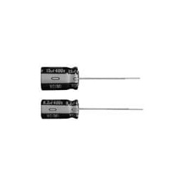 10 pcs : UVC2G100MPD1TD - Aluminium Electrolytic Capacitors - Radial Leaded 10uF 400 Volts 20%