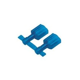 10 pcs : DNF14-250FIMB-K - Terminals Male Disc nylon fully insule