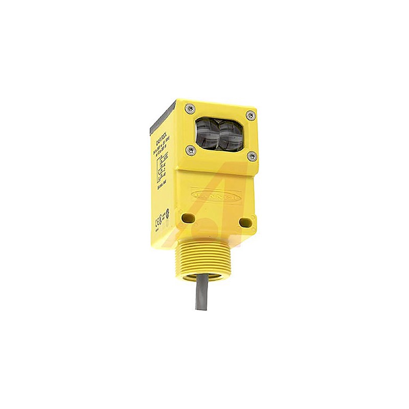 1 pcs - Banner Diffuse Photoelectric Sensor, Block Sensor, 1.8 m Detection Range