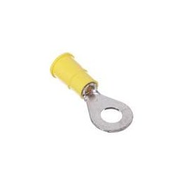 10 pcs : 13-14S-P - Terminals VINYL SEAM RING TONGUE TERMINAL