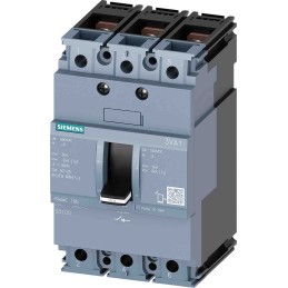 1 pcs - Siemens 3P Pole Isolator Switch - 100A Maximum Current, 38W Power Rating, IP40