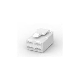 10 pcs : 178004-1 - Terminals 250 DBL LOCK PLUG 4P NATURAL