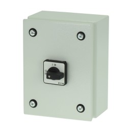 1 pcs - Eaton 3 Pole Surface Mount Isolator Switch - 40A Maximum Current, 15kW Power Rating, IP65