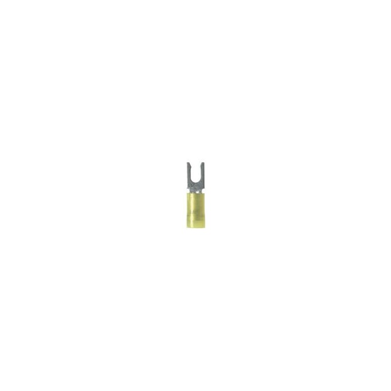 10 pcs : PN10-6LF-D - Terminals Locking Fork Term nylon insuld
