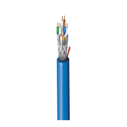 1 Reel of 500 M - Belden Cat6a Ethernet Cable, S/FTP, Blue LSZH Sheath, 500m, Low Smoke Zero Halogen (LSZH)