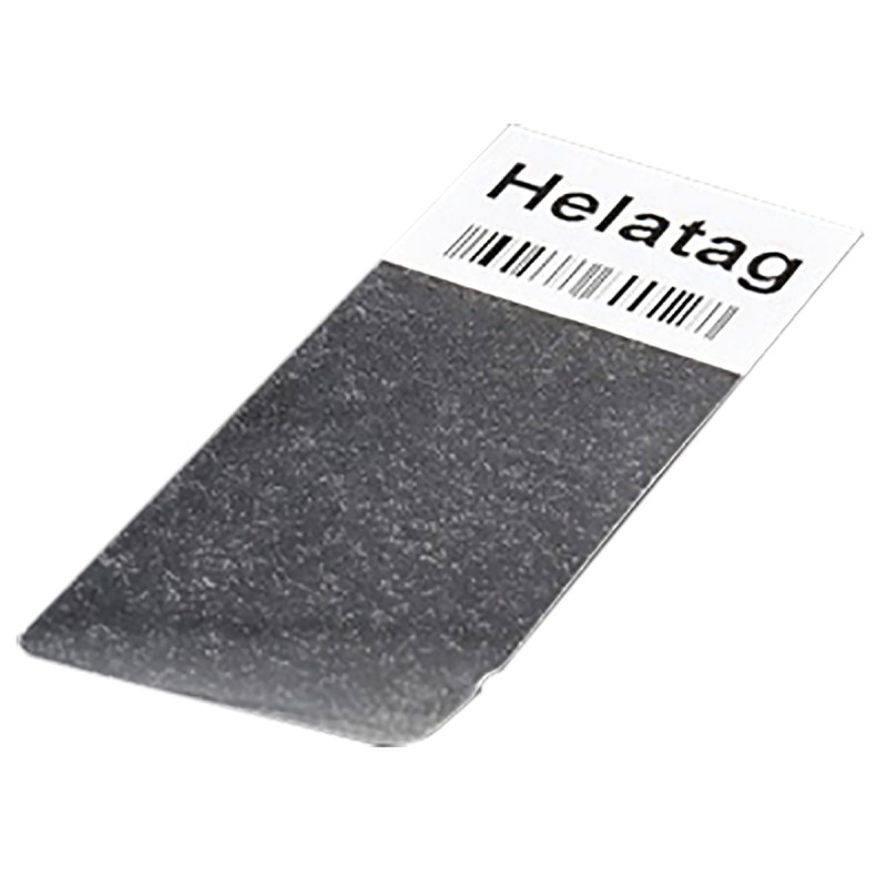 1 Pack of 2500 - HellermannTyton Helatag Transparent/White Cable Labels, 19.05mm Width, 44.5mm Height, 2500 Qty