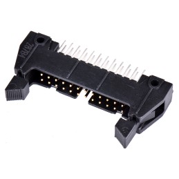 1 pcs - 3M 3000 Series Straight Through Hole PCB Header, 24 Contact(s), 2.54mm Pitch, 2 Row(s), Shrouded