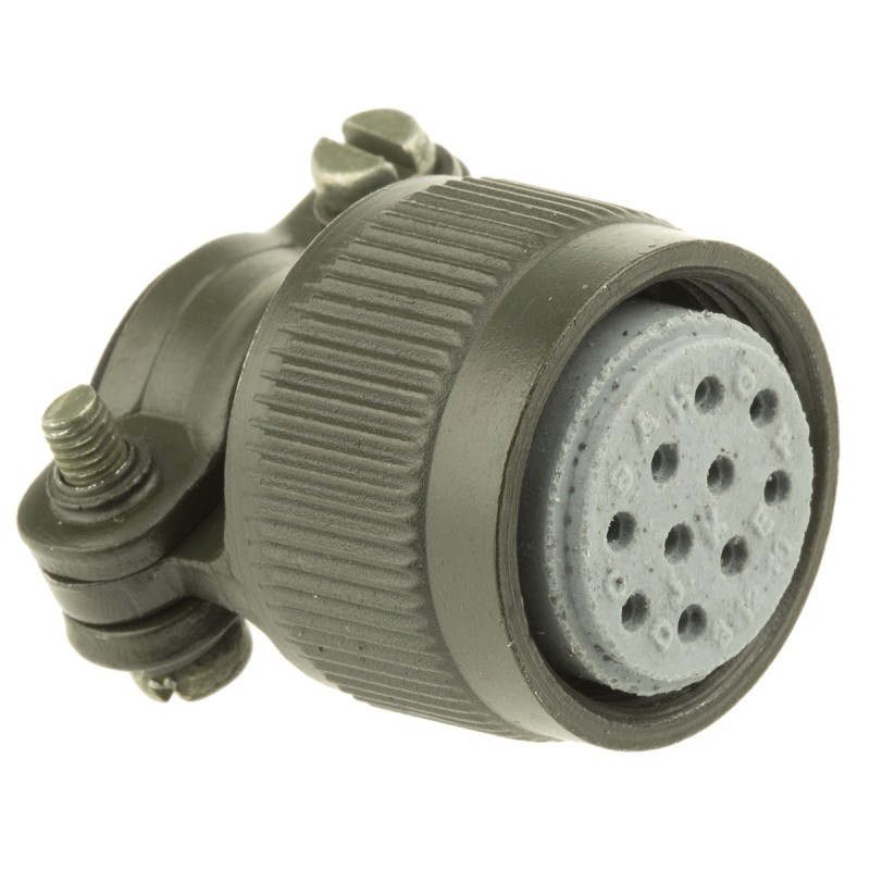 1 pcs - Amphenol Limited Plug Strain Relief Cable Clamp for use with 62 GB Series