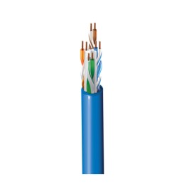 1 Reel of 500 M - Belden Cat6a Ethernet Cable, F/UTP, Blue LSZH Sheath, 500m, Low Smoke Zero Halogen (LSZH)