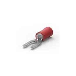 10 pcs : 52409-3 - Terminals NYL-FORK 22-16 RED 6 M3.5+