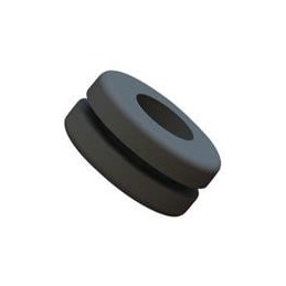 10 pcs : DGB-2.5 - Grommets & Bushings Grommet,Blank,Flex,Black,.25 in Hole, Grommet,Blank,Flexible,Black