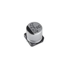 10 pcs : UCQ1E101MCL1GS - Aluminium Electrolytic Capacitors - SMD 25V 100uf 20% AEC-Q200