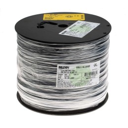 1 Reel of 500 M - Belden MRG1740 Series Coaxial Cable, 500m, RG174/U Coaxial, Unterminated