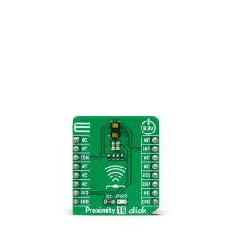 1 pcs - MikroElektronika Proximity 15 Click ToF Sensor Add On Board for VL53L1 mikroBUS socket
