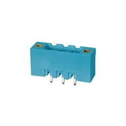 10 pcs : TBP01R2W-508-03BE - Pluggable Terminal Blocks Terminal block, pluggable, w screw lock, 5.08, receptical, 3 pole, blue