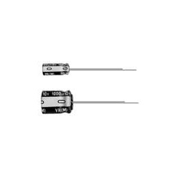 10 pcs : UVR1J102MHD - Aluminium Electrolytic Capacitors - Radial Leaded 63volts 1000uF 16x25 20% 7.5LS