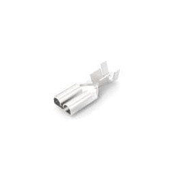 10 pcs : 6-160448-6 - Terminals RECPT 6.35 x 0.81 mm