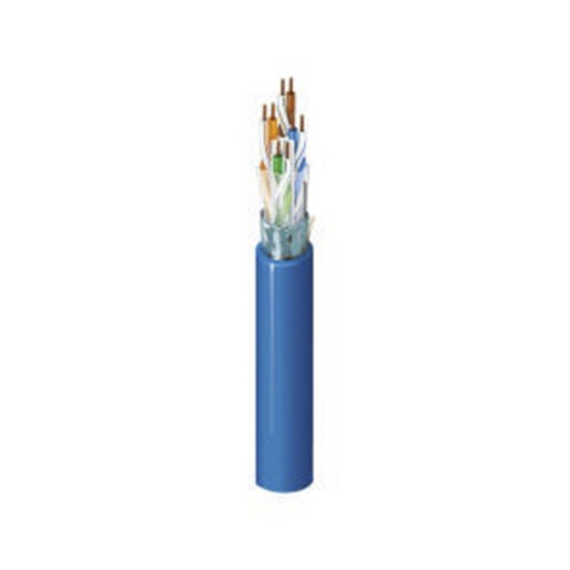 1 Reel of 500 M - Belden Cat6a Ethernet Cable, F/UTP, Blue LSZH Sheath, 500m, Low Smoke Zero Halogen (LSZH)