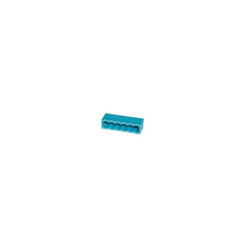 10 pcs : TBP01R1-508-06BE - Pluggable Terminal Blocks Terminal block, pluggable, 5.08, receptical, 6 pole, blue