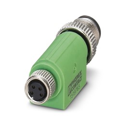 1 pcs - Phoenix Contact 4 Pole M12 Plug to 4 Pole M8 Socket Adapter