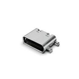 10 pcs : USB4500-03-0-A - USB Connectors USB C Rec 16P, 3u' Mid Mnt 0.8mm O-set SMT L 6.5mm