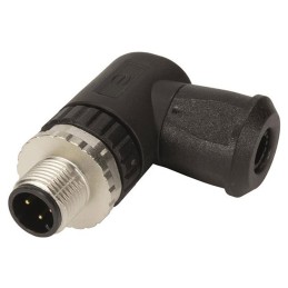 1 pcs - HARTING Circular Connector, 4 Contacts, Cable Mount, M8 Connector, Plug, Male, IP67, M8 Series