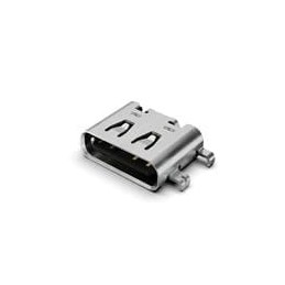 10 pcs : USB4500-03-1-A - USB Connectors USB C Rec 16P 3u' Mid Mnt 0.8mm O-set SMT L 6.5mm S-Spring