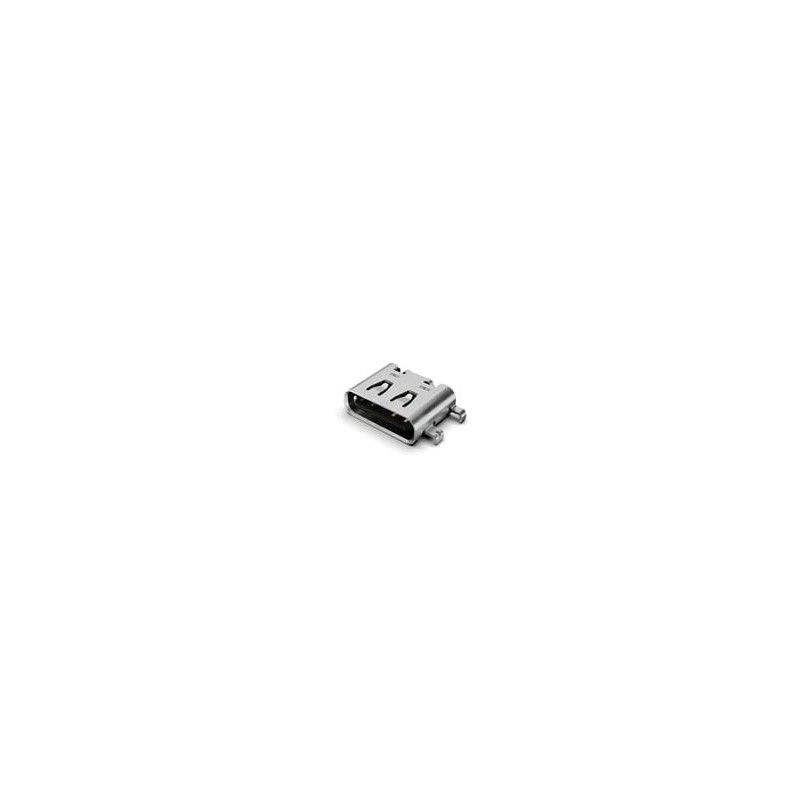 10 pcs : USB4500-03-1-A - USB Connectors USB C Rec 16P 3u' Mid Mnt 0.8mm O-set SMT L 6.5mm S-Spring
