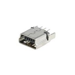 10 pcs : UE25BE5510H - USB Connectors MINI USB B