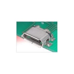 10 pcs : ZX62D1-B-5PA(30) - USB Connectors 5P RECEPT MICRO-B R/A PCB WIRE