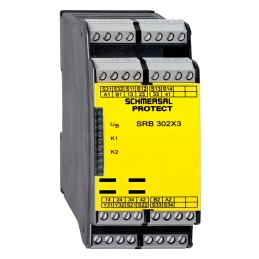 1 pcs - Schmersal Dual-Channel Light Beam/Curtain, Safety Switch/Interlock Safety Relay, 24V ac, 3 Safety Contacts