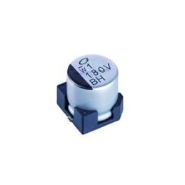 10 pcs : UBH1E151MNS1GS - Aluminium Electrolytic Capacitors - SMD 25VDC 150uF 20% AEC-Q200